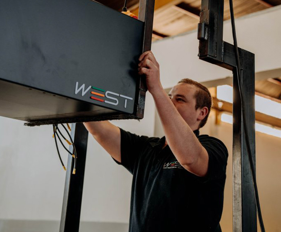 WEST installation